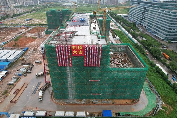 總投資7.5億！廣東惠州新明海用戶側(cè)儲能設(shè)備項(xiàng)目主體結(jié)構(gòu)封頂