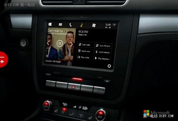 微軟反擊蘋果：推出新一代Windows車載系統