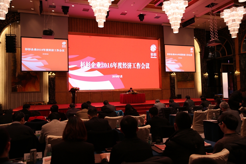 杉杉2016年度經(jīng)濟(jì)工作會議