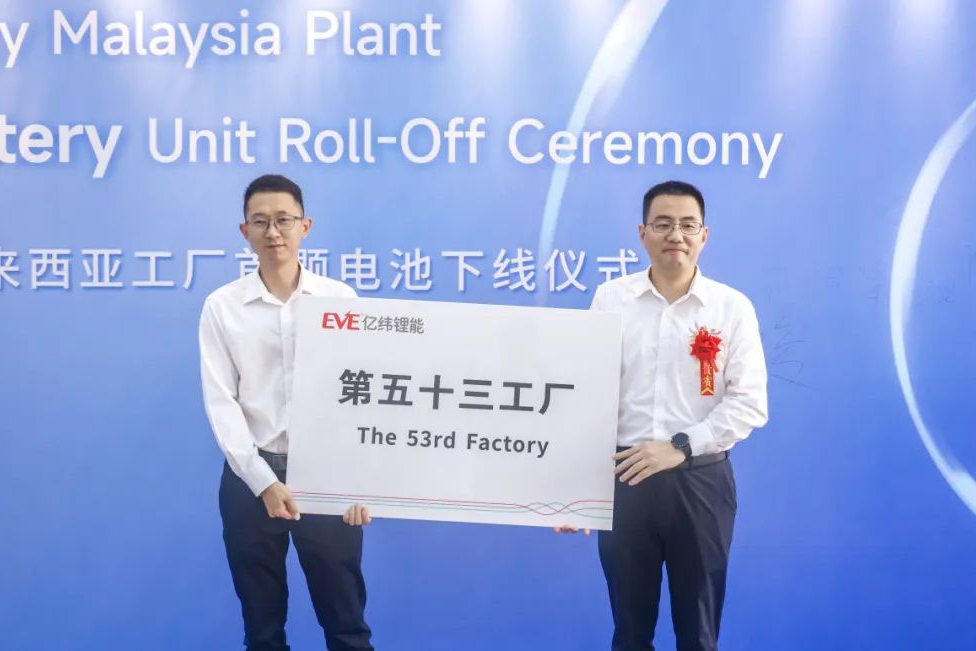 年產6.8億只圓柱電池！億緯鋰能首個海外工廠投運