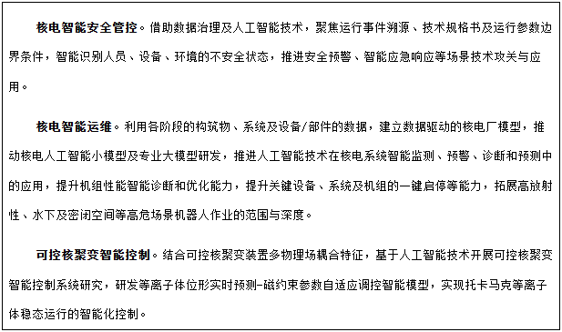 專(zhuān)欄6  人工智能+核電典型應(yīng)用場(chǎng)景