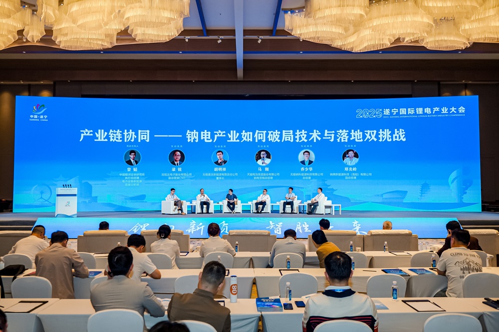 2025遂寧國際鋰電產(chǎn)業(yè)大會鈉電池分論壇互動環(huán)節(jié)