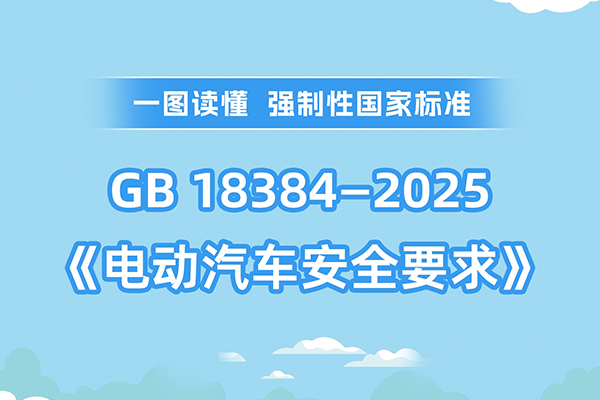 一圖讀懂強(qiáng)制性國(guó)家標(biāo)準(zhǔn)GB 18384—2025《電動(dòng)汽車安全要求》
