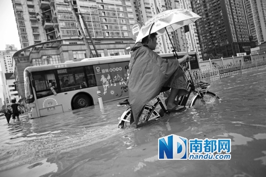 暴雨致深圳2693輛新能源公交車停運 存設計缺陷