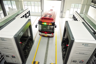 山西省晉中市即將建首個(gè)電動(dòng)公交車(chē)換電站