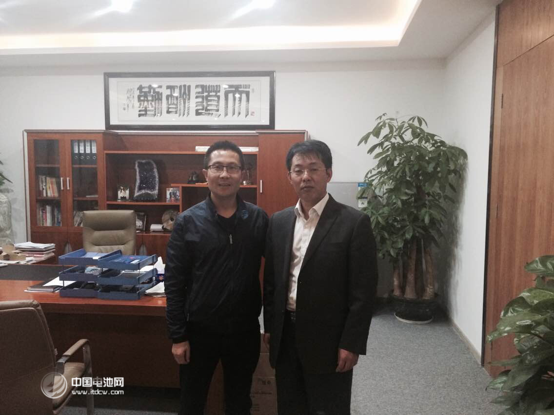 中國(guó)電池網(wǎng)于清教一行調(diào)研考察電小二移動(dòng)電源