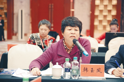 黑龍江奧宇石墨集團(tuán)董事長(zhǎng)韓玉鳳