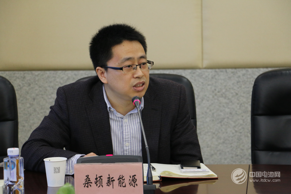 湖南桑頓新能源有限公司材料事業部商士波總經理