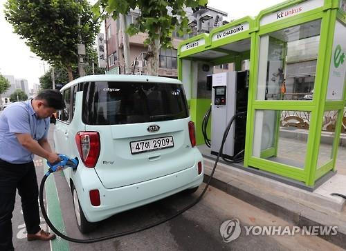 韓國今年將投資1.8億美元 擴建電動汽車充電網