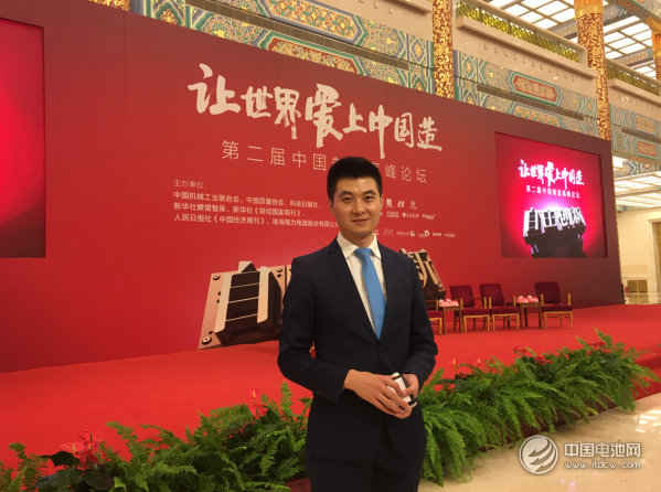 珠海銀隆新能源有限公司市場部總經(jīng)理張斌
