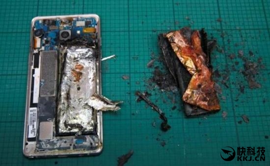 Note 7和iPhone 7電池被針扎加壓后會怎樣？