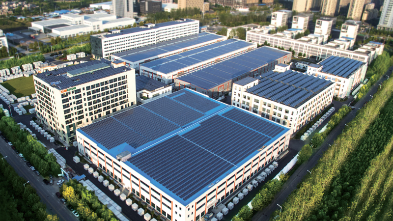 陽(yáng)光電源合肥3MW分布式光伏屋頂