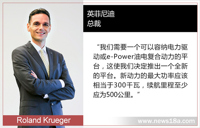英菲尼迪將推全新電動平臺 續航超過500公里
