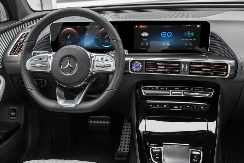 純電動豪華中型SUV 奔馳EQC官圖賞析