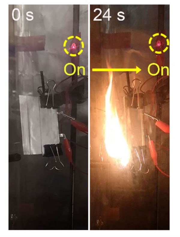 斯坦福研發阻燃固態電池：著火后依然正常供電