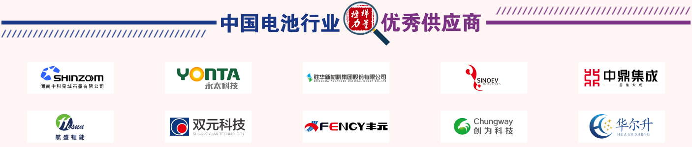 第12屆中國(guó)電池行業(yè)年優(yōu)秀供應(yīng)商獎(jiǎng)名單