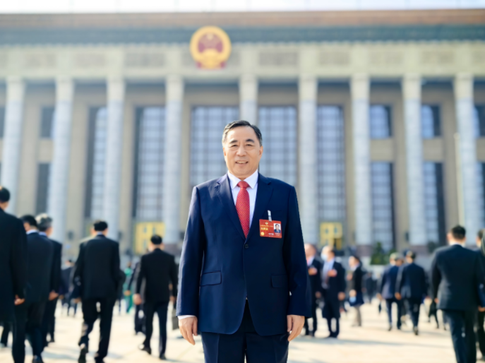 全國政協委員、中國能源建設集團黨委書記、董事長宋海良  圖片來源：中國能建