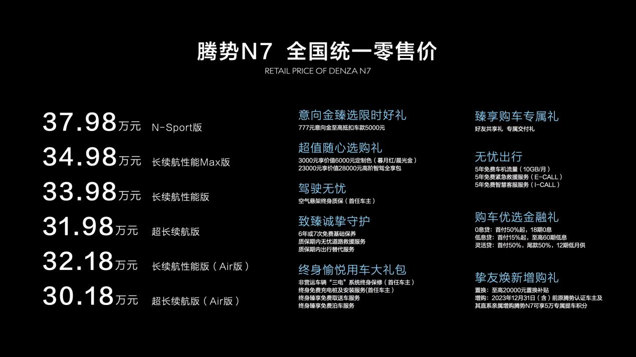 騰勢(shì)N7,新能源汽車,電動(dòng)汽車