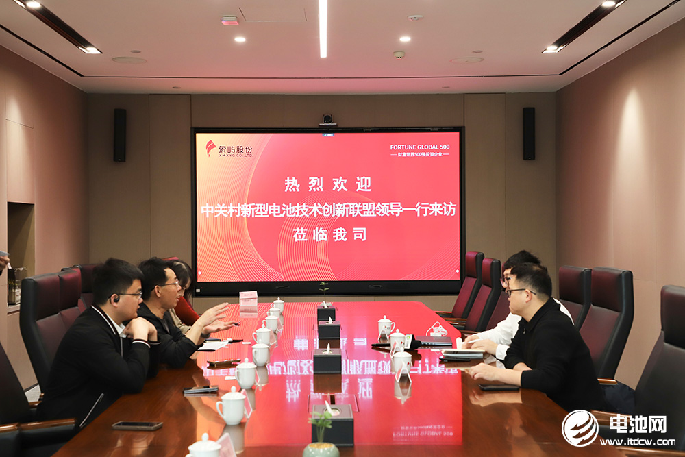 中國電池新能源產(chǎn)業(yè)鏈調(diào)研采訪團一行參觀考察廈門象嶼